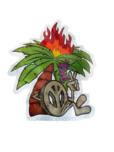 Load image into Gallery viewer, Peace Sign Mylar Cut out bag 3.5g Packaging Only - Black Unicorn Hub