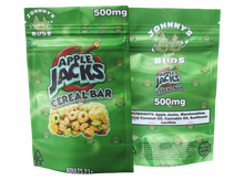 Load image into Gallery viewer, Apple Jacks Cereal Bar 500mg Mylar bags -Empty Packaging Only - Black Unicorn Hub