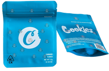 Load image into Gallery viewer, Cookies Mylar Bags 3.5 Grams Smell Proof Resealable Cookies Bags - Black Unicorn Hub