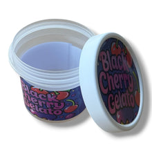 Load image into Gallery viewer, Black Cherry Gelato Ice Cream Style 3.5G Plastic Jars with Display Boxes – Packaging Only
