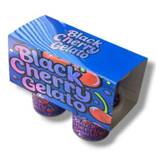 Load image into Gallery viewer, Black Cherry Gelato Ice Cream Style 3.5G Plastic Jars with Display Boxes – Packaging Only
