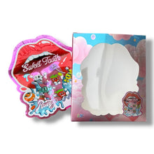 Load image into Gallery viewer, Sweet Tooth 3.5g Mylar Bags &amp; Boxes with Window
