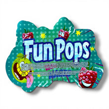 Load image into Gallery viewer, Fun Pops Raz Apple Magic 3.5g shape bags
