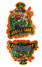 Load image into Gallery viewer, Jungle Cake Cut Out Mylar Bags 3.5g Die cut

