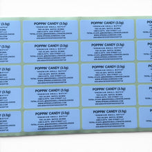 Load image into Gallery viewer, Sprinklez Poppin Candy Sour Cherry 3.5G Mylar sticker Bags -With stickers and label
