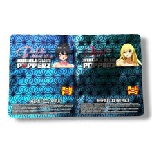 Load image into Gallery viewer, Super Dope Rikka Mega Z Blue Popperz Double Mylar Bag 3.5 Grams total 7Gram bags
