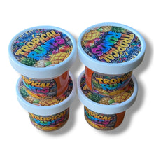 Load image into Gallery viewer, Tropical Runts Ice Cream Style 3.5G Plastic Jars with Display Boxes – Packaging Only
