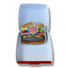 Load image into Gallery viewer, ZAZA KING Double Zooper Mylar Bags with Boxes 3.5g Box Packaging burger box
