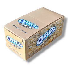 Load image into Gallery viewer, Oreo Vanilla Latte Golden wafer &amp; Creme 3.5g Cans - 8 cans in box
