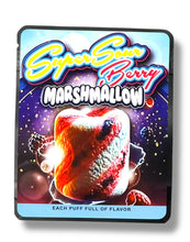 Load image into Gallery viewer, Sprinklez Super Sour Berry Marshmallow 3.5G Mylar Bags -With stickers and label
