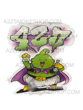 Load image into Gallery viewer, 420 cut out Mylar bag 3.5g Can use for any strain
