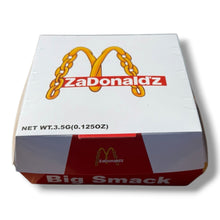 Load image into Gallery viewer, ZaDonaldz Big Smack Mylar Bags with Boxes 3.5g Box Packaging
