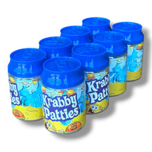 Load image into Gallery viewer, Krabby Patties 3.5g Cans - 8 cans in box
