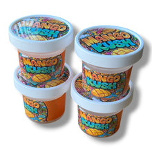 Load image into Gallery viewer, Mango Kush Ice Cream Style 3.5G Plastic Jars with Display Boxes – Packaging Only
