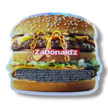 Load image into Gallery viewer, ZaDonaldz Big Smack Mylar Bags with Boxes 3.5g Box Packaging
