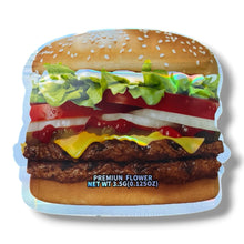Load image into Gallery viewer, ZAZA KING Double Zooper Mylar Bags with Boxes 3.5g Box Packaging burger box
