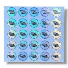 Load image into Gallery viewer, Sprinklez Torch World Rent Due 3.5G Mylar sticker Bags -With stickers and label
