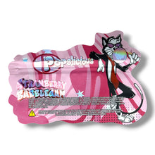Load image into Gallery viewer, Pops Licious Strawberry Bubblegum 3.5g shape bags
