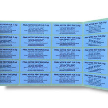 Load image into Gallery viewer, Torch World Final Notice 3.5G Mylar sticker Bags -With stickers and label
