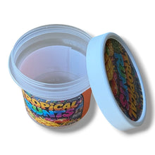 Load image into Gallery viewer, Tropical Runts Ice Cream Style 3.5G Plastic Jars with Display Boxes – Packaging Only
