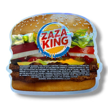 Load image into Gallery viewer, ZAZA KING Double Zooper Mylar Bags with Boxes 3.5g Box Packaging burger box
