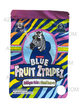 Load image into Gallery viewer, Backpack Boyz Blue Fruit Ztripez Bubble Gum Gelato x Gummi Bears #17 - Mylar Bag- 3.5g
