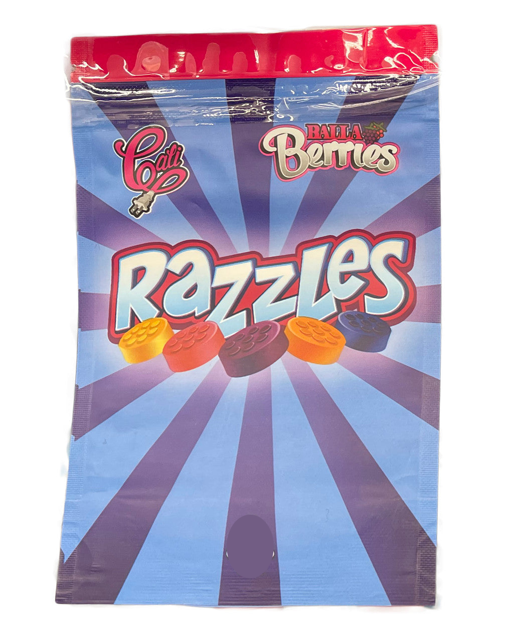 Balla Berries Razzles Mylar zip lock bag 3.5G