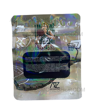 Load image into Gallery viewer, Black Unicorn Larry Bird Holographic Mylar bag 3.5g  For Flower
