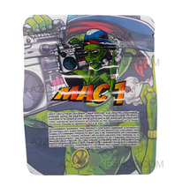Load image into Gallery viewer, Black Unicorn -Mac 1 Alien Holographic Mylar bag 3.5g  For Flower
