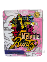 Load image into Gallery viewer, Black Unicorn Melanie Runtz Holographic Mylar bag 3.5g
