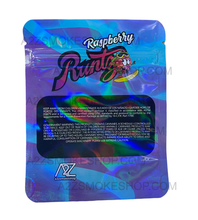 Load image into Gallery viewer, Black Unicorn Raspberry Runtz Holographic Mylar bag 3.5g
