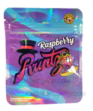 Load image into Gallery viewer, Black Unicorn Raspberry Runtz Holographic Mylar bag 3.5g

