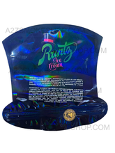 Load image into Gallery viewer, Black Unicorn Runtz Ice Cream cut out Holographic Mylar bag 3.5g
