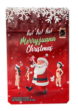 Load image into Gallery viewer, Black Unicorn -Santa Claus HO HO HO Merry Christmas Merry Juana  Mylar bag 3.5g  For Flower
