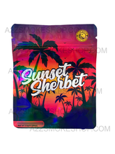 Load image into Gallery viewer, Black Unicorn-Sunset Sherbert Holographic Mylar bag 3.5g
