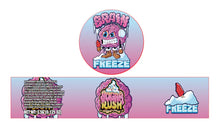 Glass Jar Stickers 3.5g Holographic stickers only
