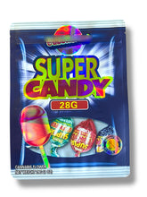 Load image into Gallery viewer, Super Candy 1 OZ  28G empty Mylar bag 1 ounce (50 Count)
