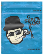 Load image into Gallery viewer, Charlie Sheen OG Mylar zip lock bag 3.5G
