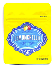 Load image into Gallery viewer, Cookies Lemonchello Mylar Bags 3.5 Grams Smell Proof Resealable Bags w/ Holographic Authenticity Stickers )
