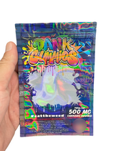 Load image into Gallery viewer, Dank Gummies 500mg  Mylar Bag Purple-Packaging Only
