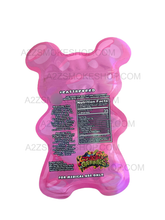 Load image into Gallery viewer, Dank Gummies Cut out 500mg  Mylar Bag with window  Pink- Packaging Only

