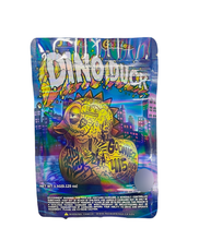 Load image into Gallery viewer, Dino Duck Holographic Mylar bag  3.5g  Packaging Only
