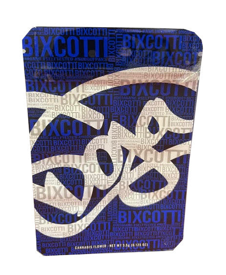 Doja Bixcotti 3.5g Heat Sealable Mylar Bag - Packaging Only