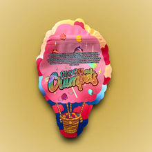 Load image into Gallery viewer, Cotton Candy Crumpets 3.5G Mylar Bag Holographic- Packaging Only
