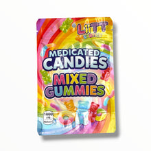 Load image into Gallery viewer, Liitt Exotics Candies Mixed Gummies 3.5g Mylar Bag 1000MG (Packaging Only)
