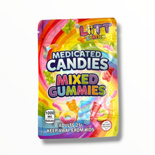 Load image into Gallery viewer, Liitt Exotics Candies Mixed Gummies 3.5g Mylar Bag 1000MG (Packaging Only)
