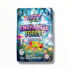 Load image into Gallery viewer, Liitt Exotics Fruity &amp; Sour Enchanted Forest 3.5g Mylar Bag 1000MG (Packaging Only)
