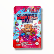 Load image into Gallery viewer, Liitt Exotics Candy Berry Blast 3.5g Mylar Bag 1000MG (Packaging Only)

