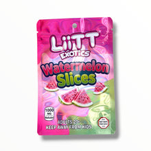 Load image into Gallery viewer, Liitt Exotics Watermelon Slices 3.5g Mylar Bag 1000MG (Packaging Only)
