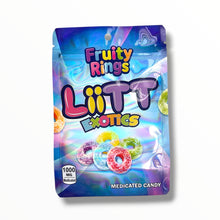 Load image into Gallery viewer, Liitt Exotics Fruity Rings 3.5g Mylar Bag 1000MG (Packaging Only)
